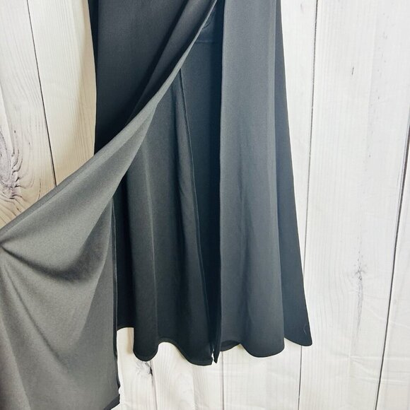 WINDSOR Black 2-Piece Prom Party Evening Gown Sz 3/4 Juniors Lace Back Zip - Picture 11 of 14